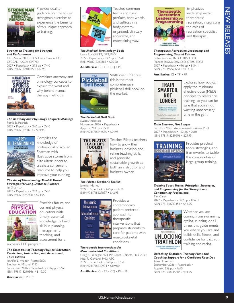 Human Kinetics Books and Courses Catalog Weekly Ad January 1, 2026 - December 31, 2027
