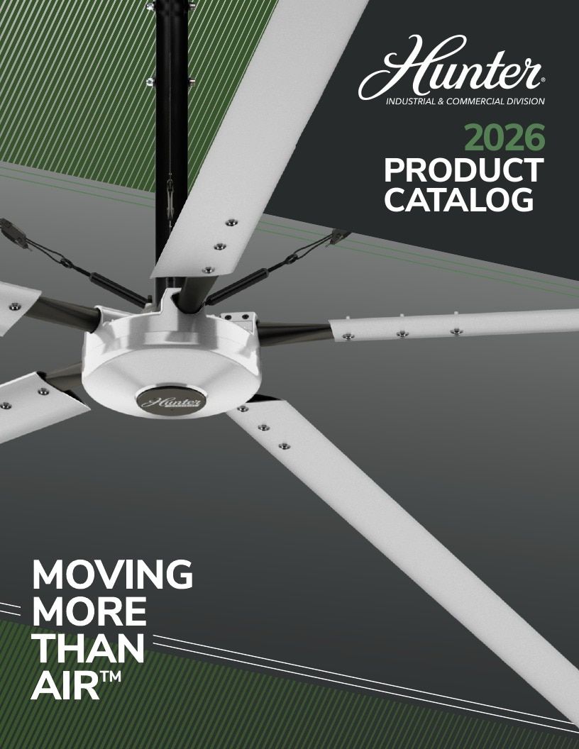 Hunter Industrial Industrial Fans Catalog Weekly Ad January 1 - December 31, 2026