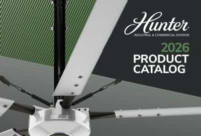 Hunter Industrial Industrial Fans Catalog Weekly Ad January 1 - December 31, 2026