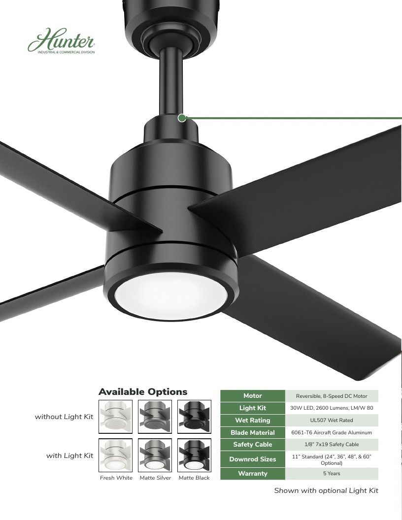 Hunter Industrial Industrial Fans Catalog Weekly Ad January 1 - December 31, 2026