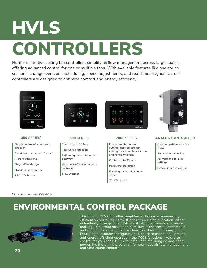 Hunter Industrial Industrial Fans Catalog Weekly Ad January 1 - December 31, 2026
