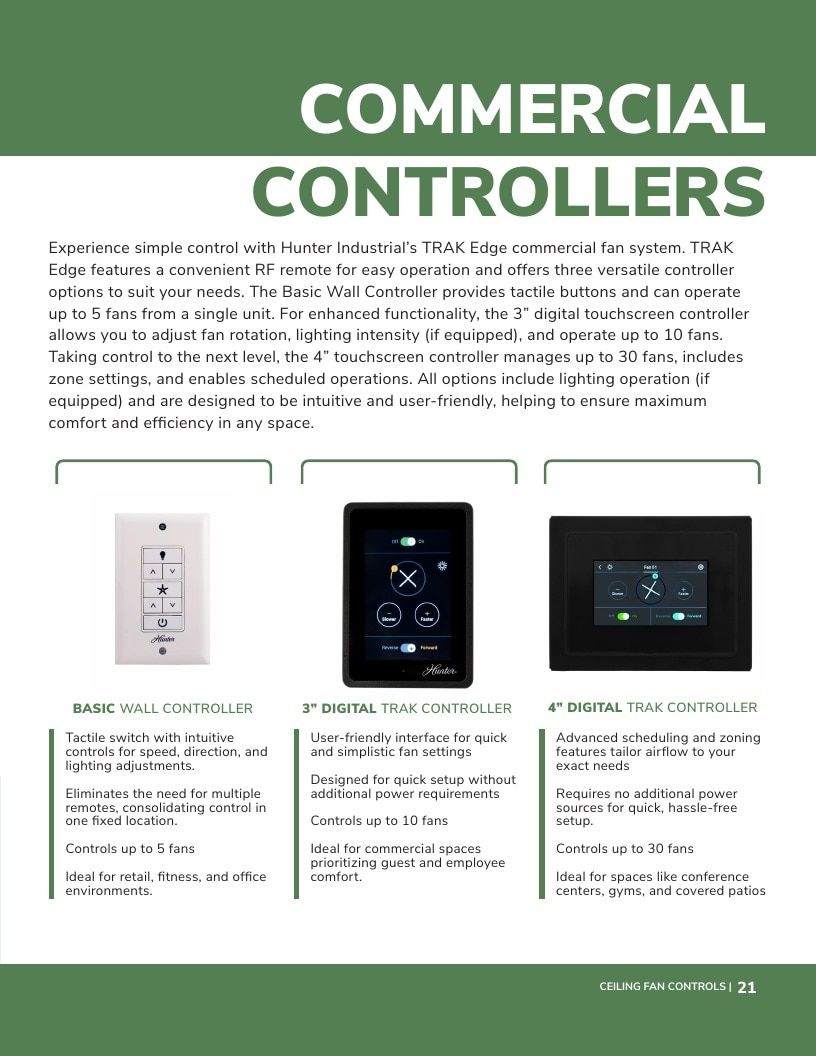 Hunter Industrial Industrial Fans Catalog Weekly Ad January 1 - December 31, 2026