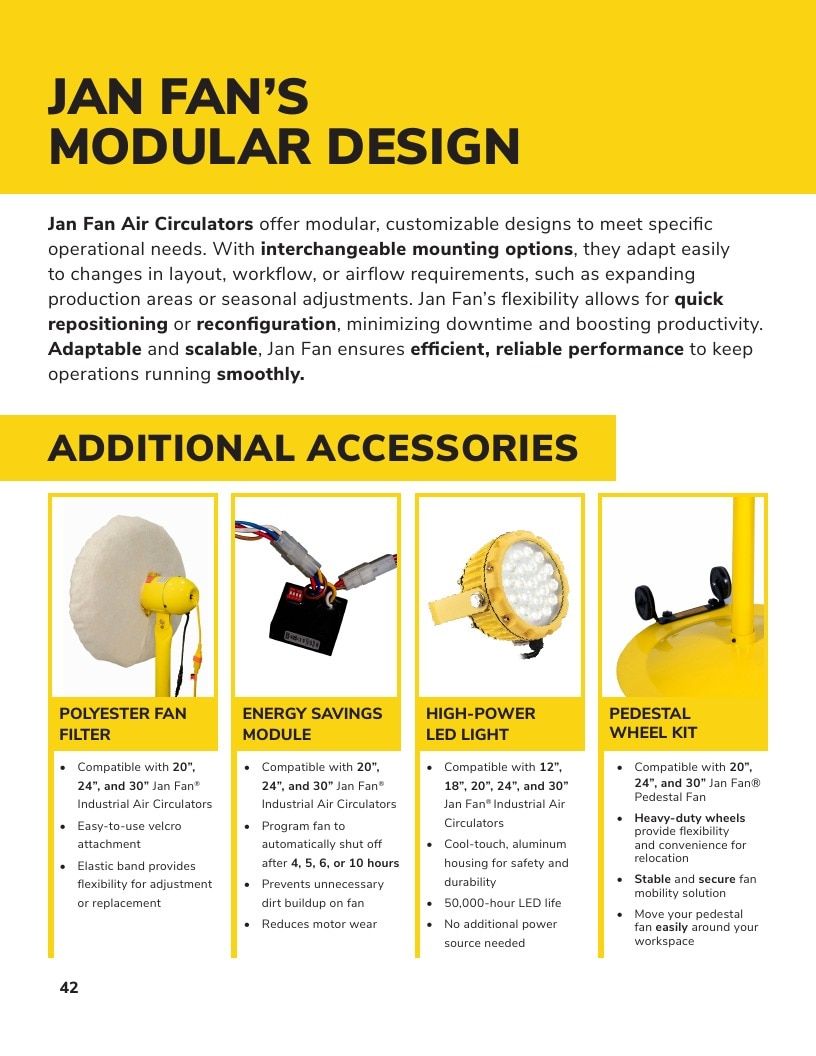 Hunter Industrial Industrial Fans Catalog Weekly Ad January 1 - December 31, 2026