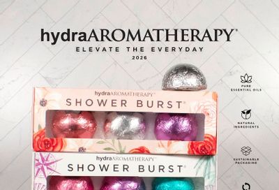 Hydra Aromatherapy Aromatherapy Catalog Weekly Ad January 1 - December 31, 2026