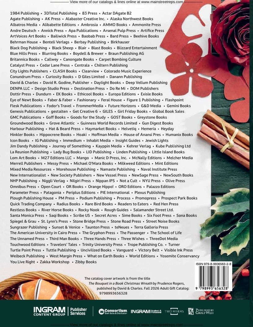 Ingram Publisher Services Fall Gift Books Catalog Weekly Ad January 1 - December 31, 2026
