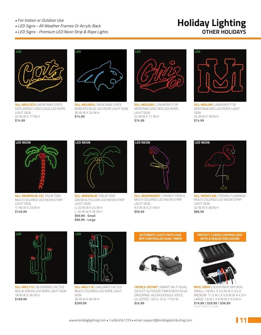 Birddog Lighting Lighting Catalog Weekly Ad January 1 - December 31, 2026