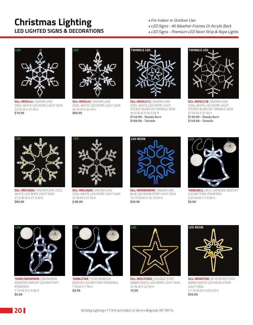 Birddog Lighting Lighting Catalog Weekly Ad January 1 - December 31, 2026