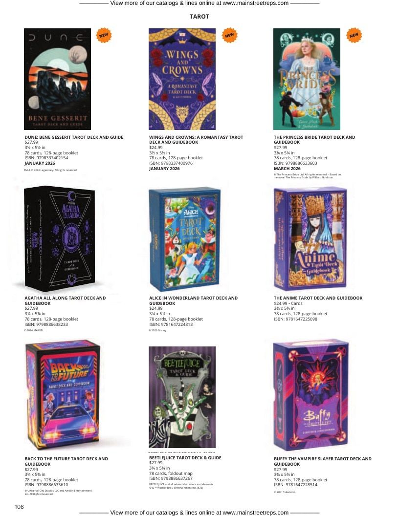 Insight Editions Spring Gift Catalog Weekly Ad January 1 - December 31, 2026