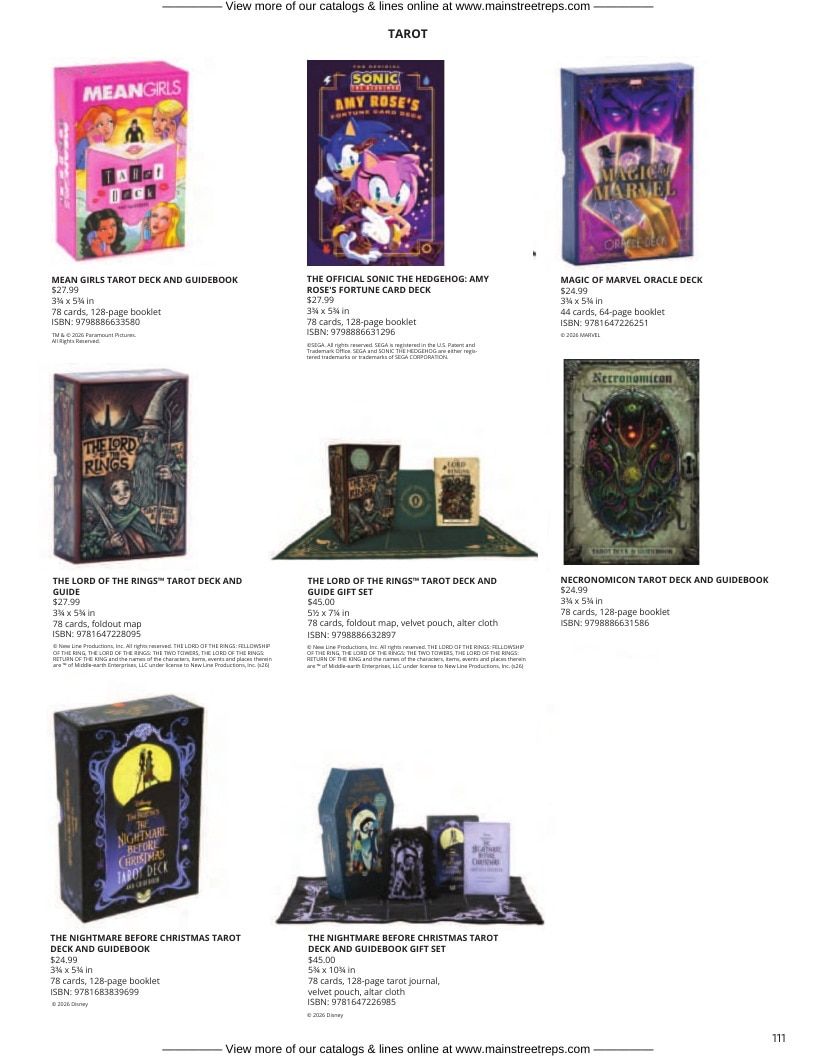 Insight Editions Spring Gift Catalog Weekly Ad January 1 - December 31, 2026