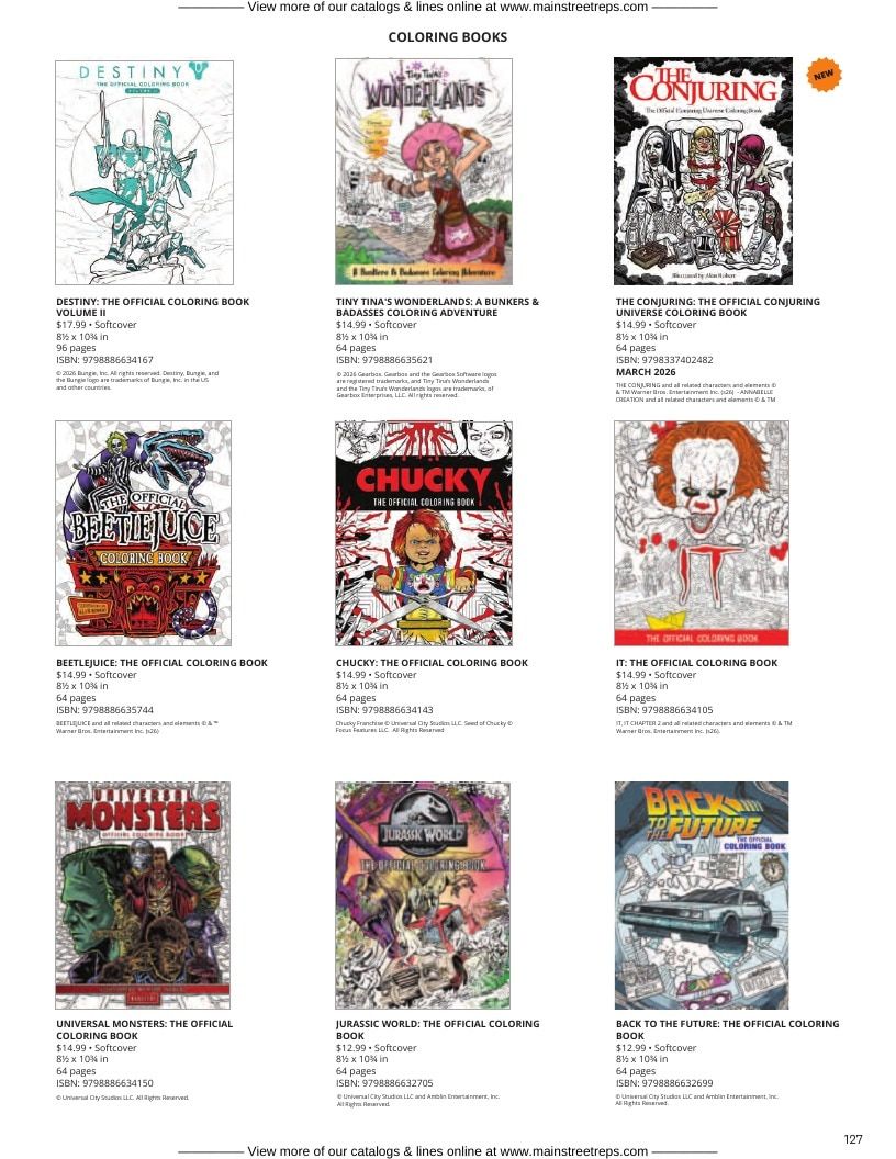 Insight Editions Spring Gift Catalog Weekly Ad January 1 - December 31, 2026