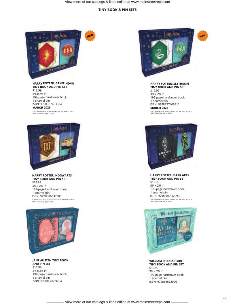Insight Editions Spring Gift Catalog Weekly Ad January 1 - December 31, 2026