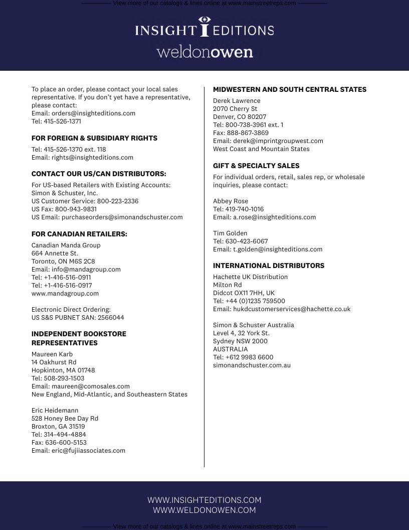 Insight Editions Spring Gift Catalog Weekly Ad January 1 - December 31, 2026