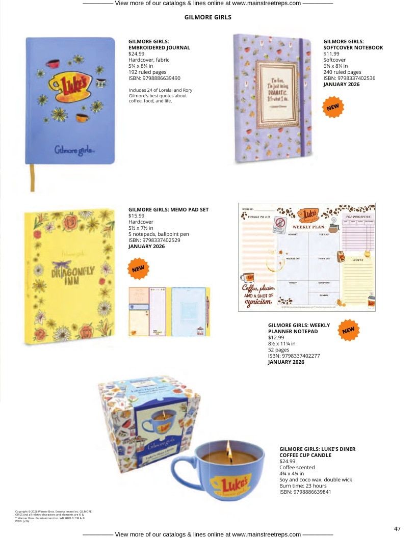Insight Editions Spring Gift Catalog Weekly Ad January 1 - December 31, 2026