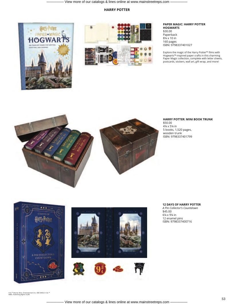 Insight Editions Spring Gift Catalog Weekly Ad January 1 - December 31, 2026