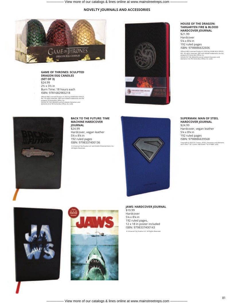 Insight Editions Spring Gift Catalog Weekly Ad January 1 - December 31, 2026