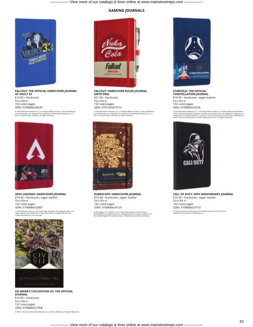 Insight Editions Spring Gift Catalog Weekly Ad January 1 - December 31, 2026