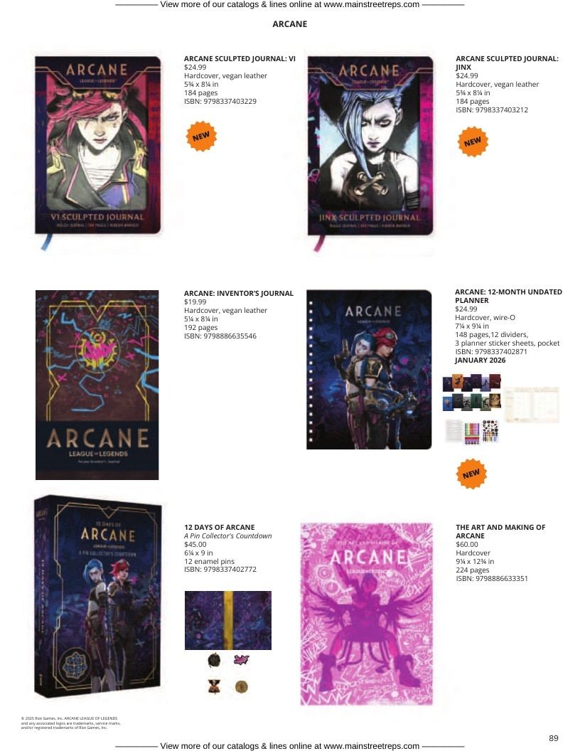 Insight Editions Spring Gift Catalog Weekly Ad January 1 - December 31, 2026