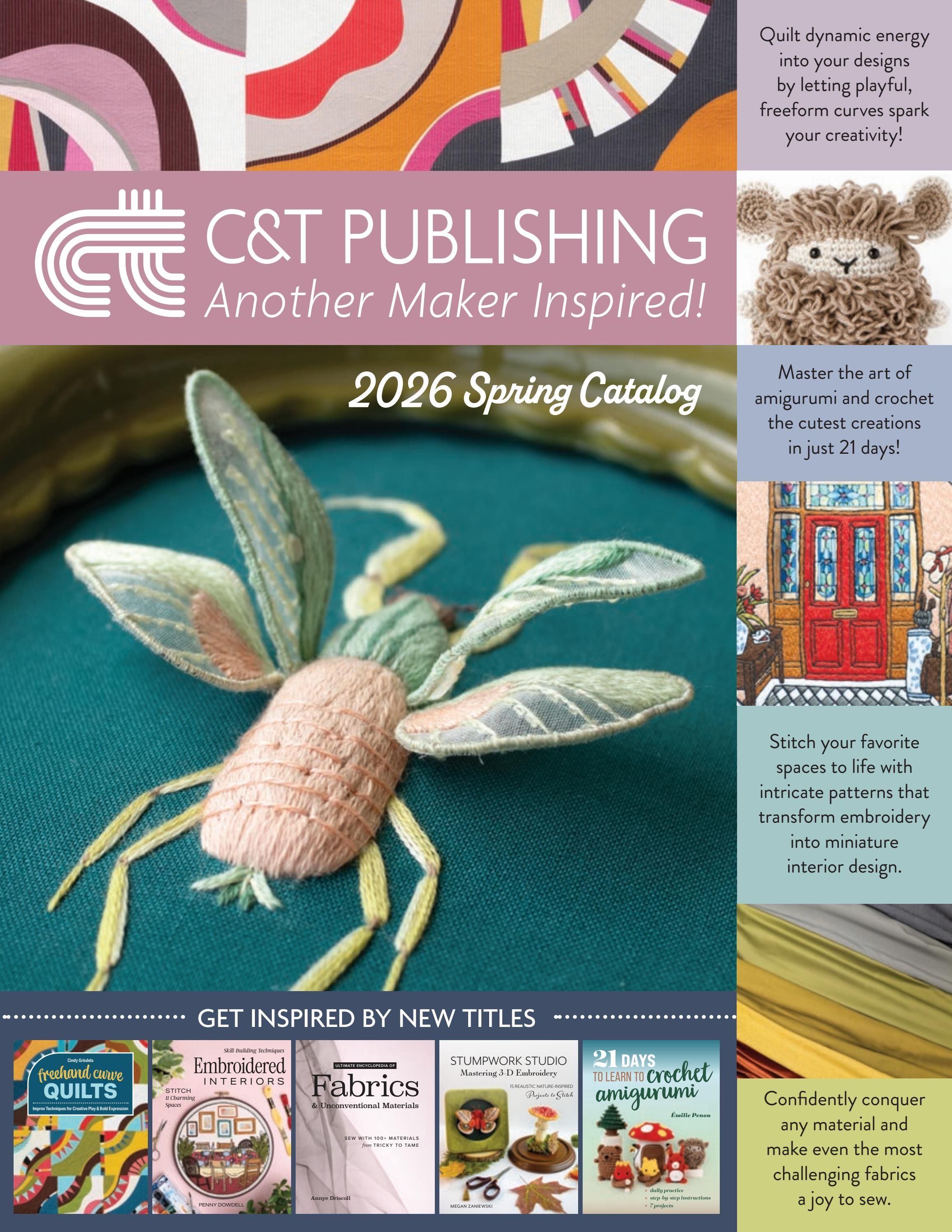 C&T Publishing Spring Book and Craft Catalog Weekly Ad January 1 - December 31, 2026