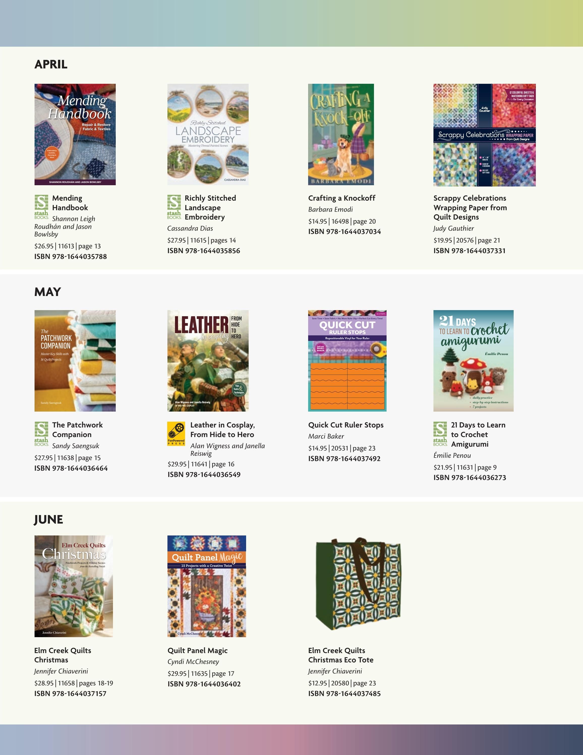 C&T Publishing Spring Book and Craft Catalog Weekly Ad January 1 - December 31, 2026