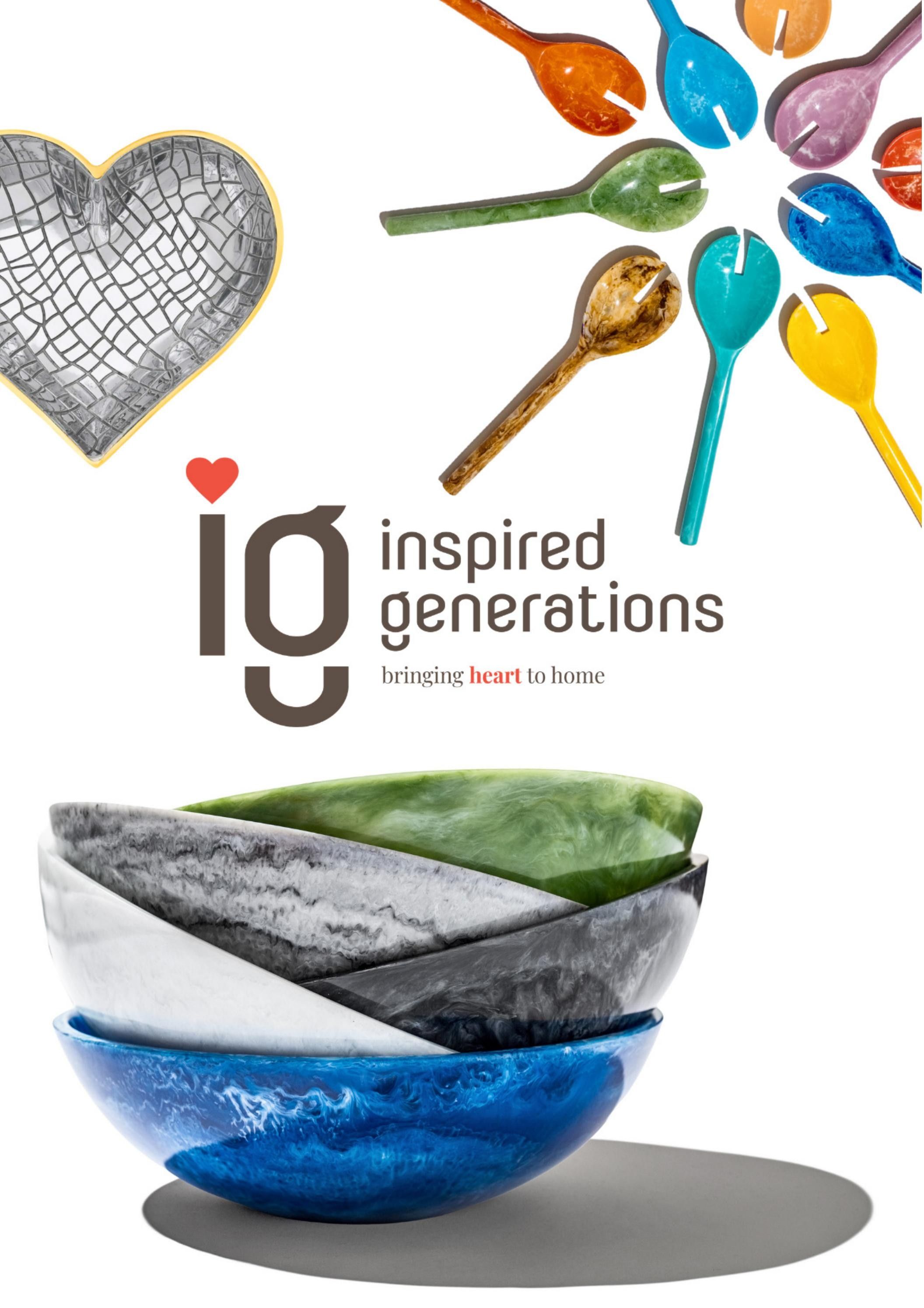 Inspired Generations Annual Tableware Catalog Weekly Ad January 1 - December 31, 2026