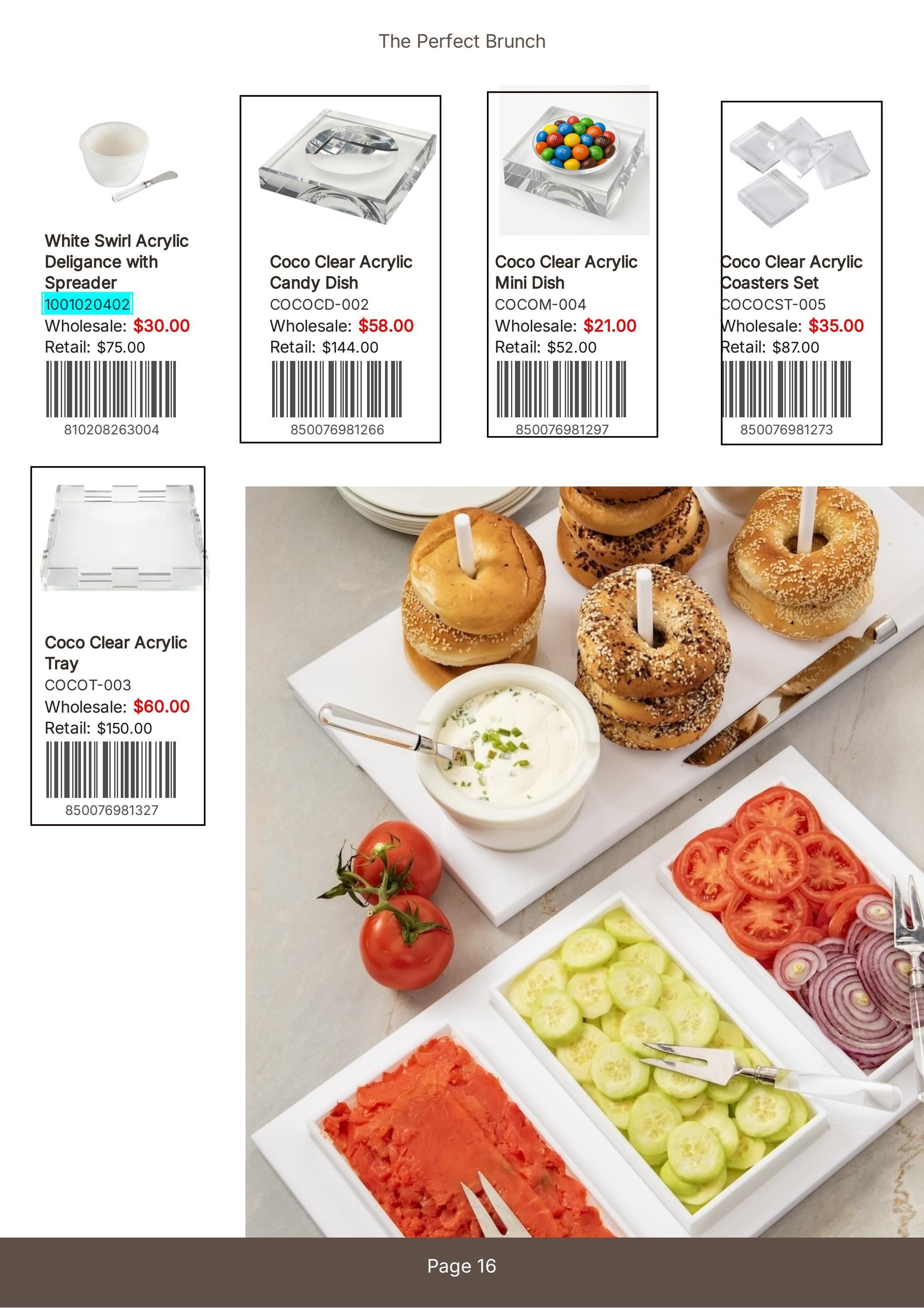 Inspired Generations Annual Tableware Catalog Weekly Ad January 1 - December 31, 2026