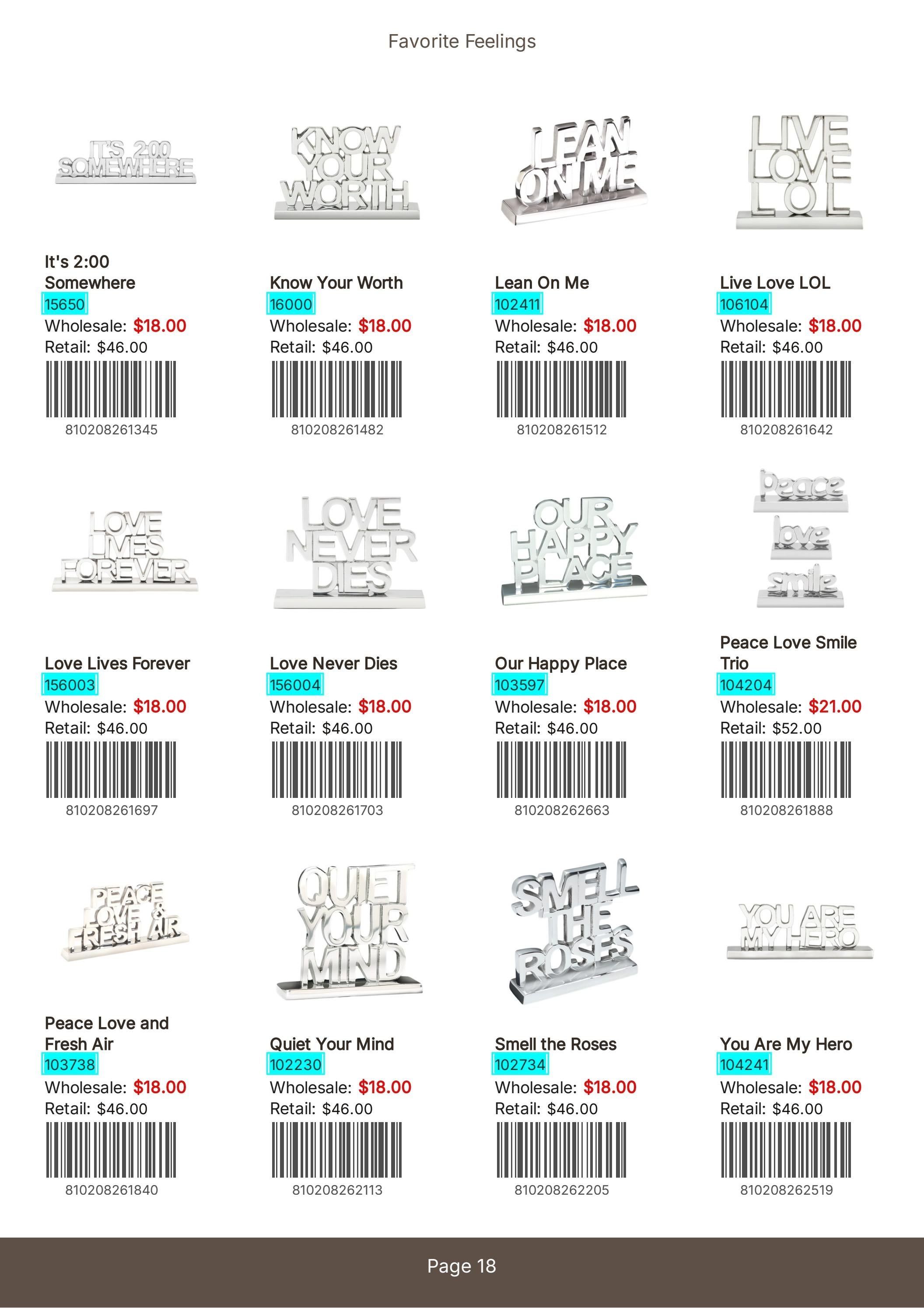 Inspired Generations Annual Tableware Catalog Weekly Ad January 1 - December 31, 2026