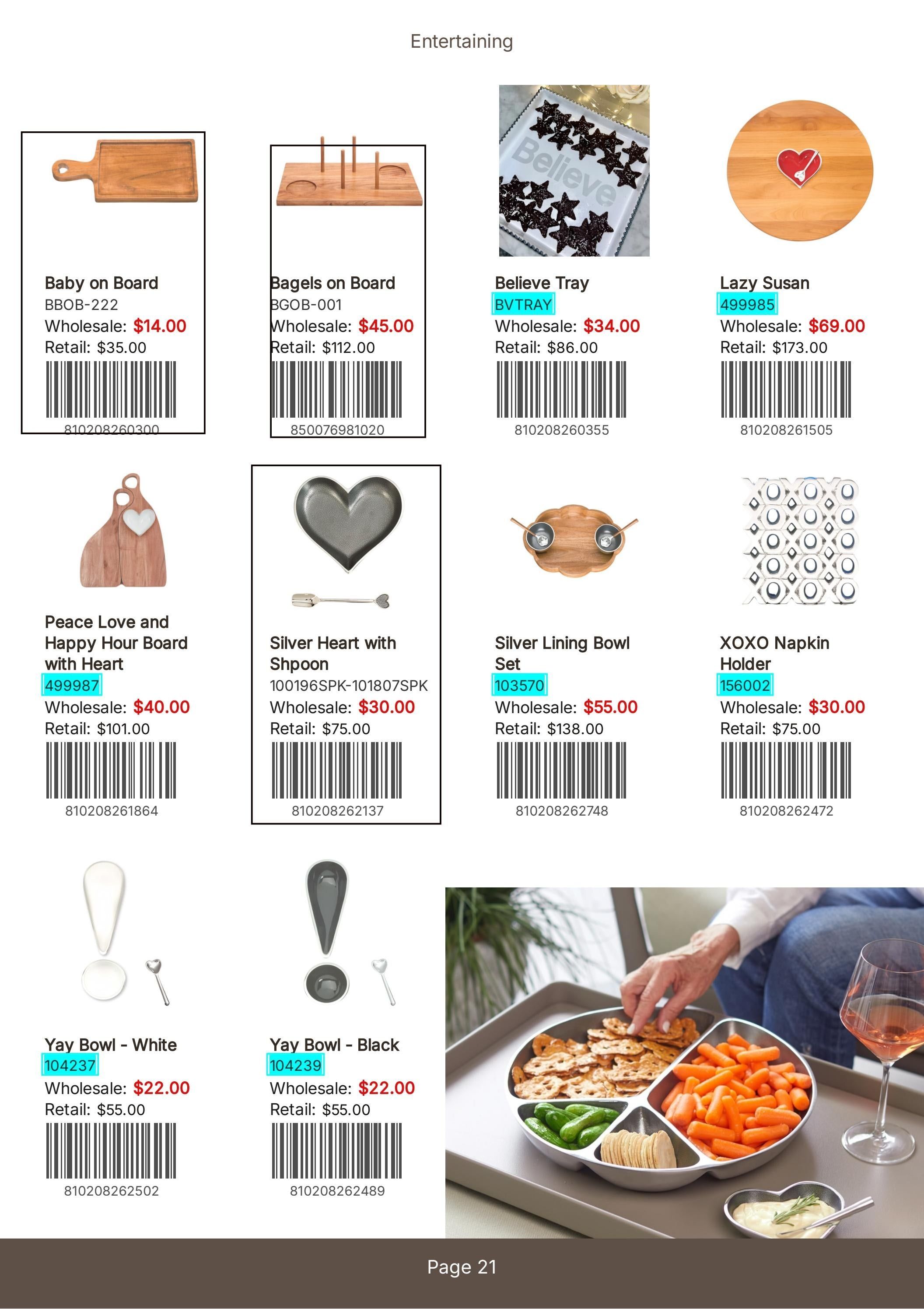 Inspired Generations Annual Tableware Catalog Weekly Ad January 1 - December 31, 2026