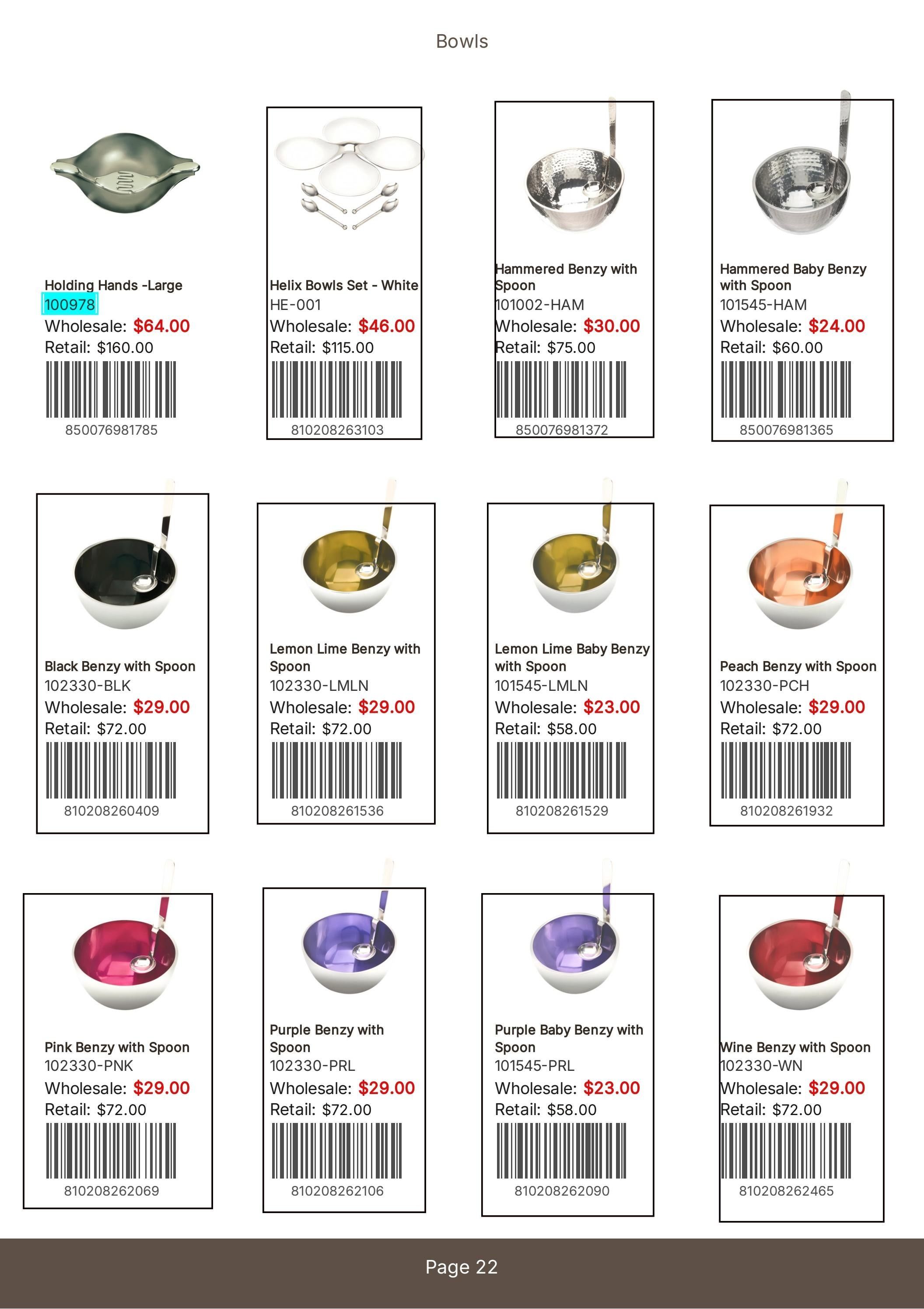 Inspired Generations Annual Tableware Catalog Weekly Ad January 1 - December 31, 2026