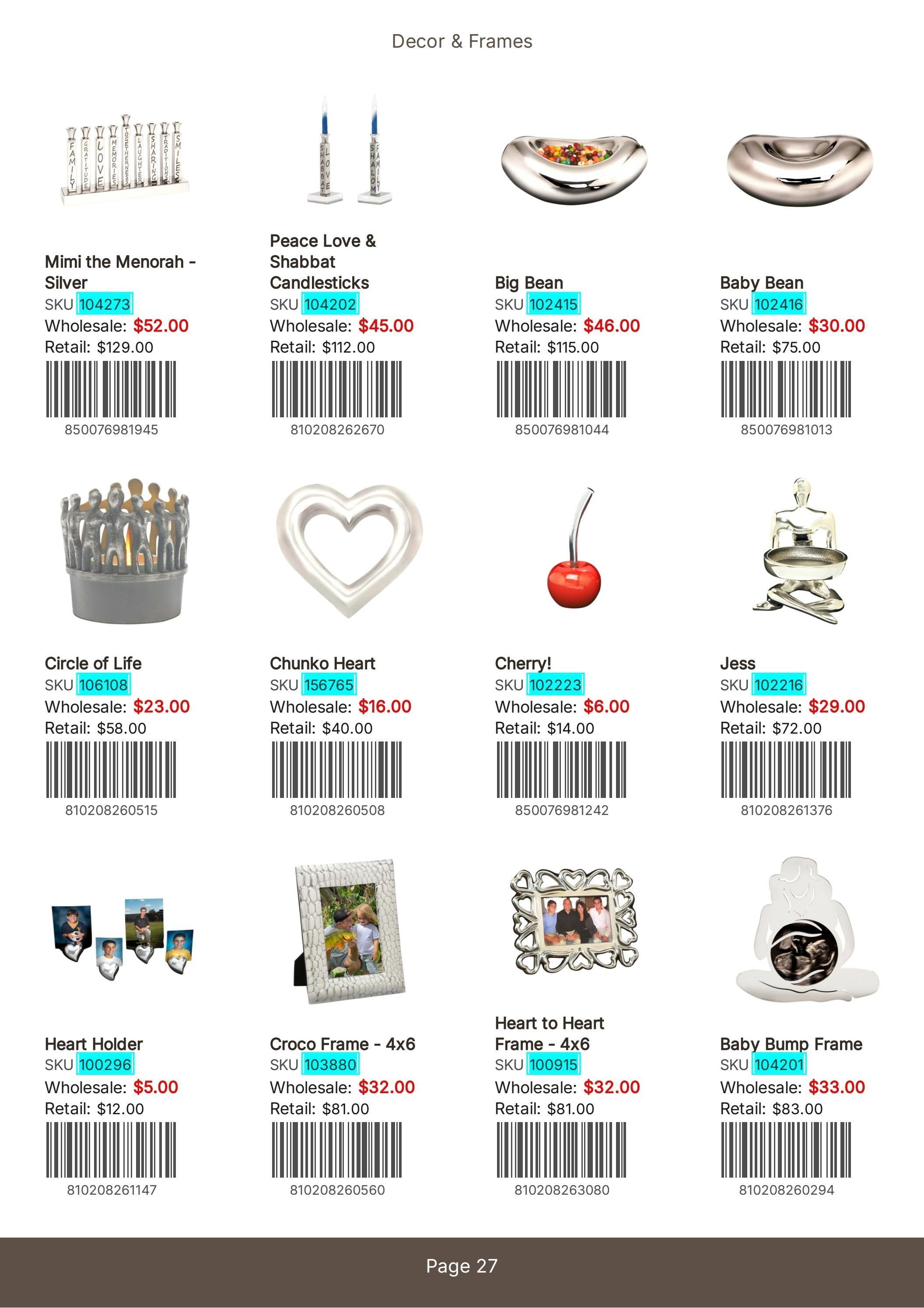 Inspired Generations Annual Tableware Catalog Weekly Ad January 1 - December 31, 2026