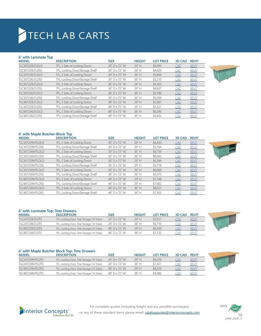 Interior Concepts Furniture Catalog Weekly Ad January 1 - December 31, 2026