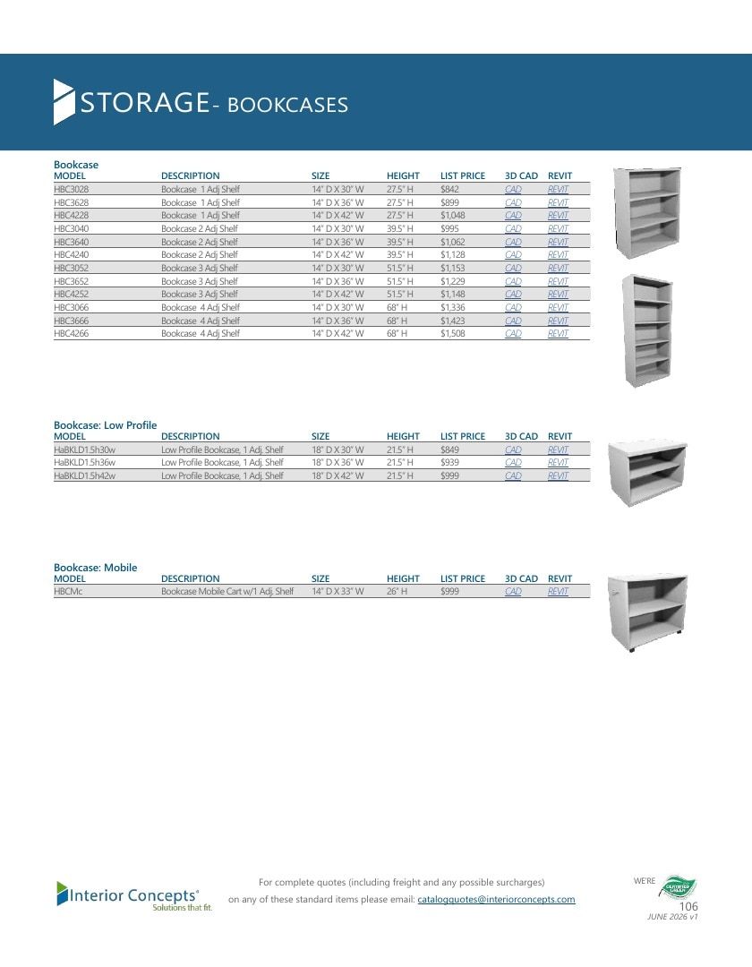 Interior Concepts Furniture Catalog Weekly Ad January 1 - December 31, 2026