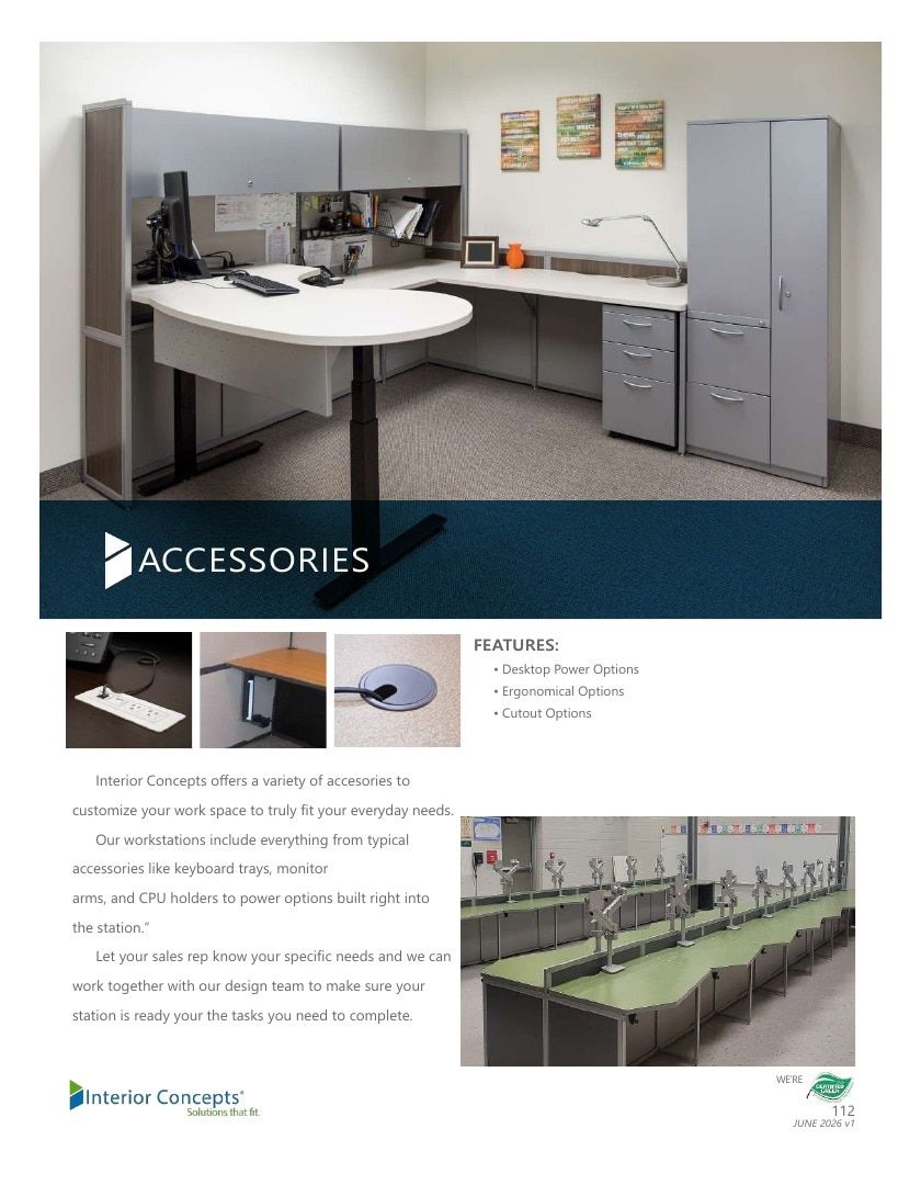 Interior Concepts Furniture Catalog Weekly Ad January 1 - December 31, 2026