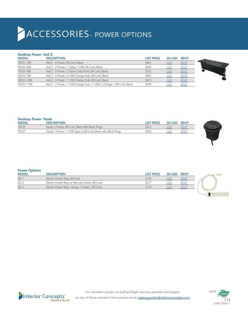 Interior Concepts Furniture Catalog Weekly Ad January 1 - December 31, 2026