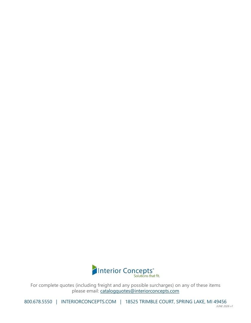 Interior Concepts Furniture Catalog Weekly Ad January 1 - December 31, 2026