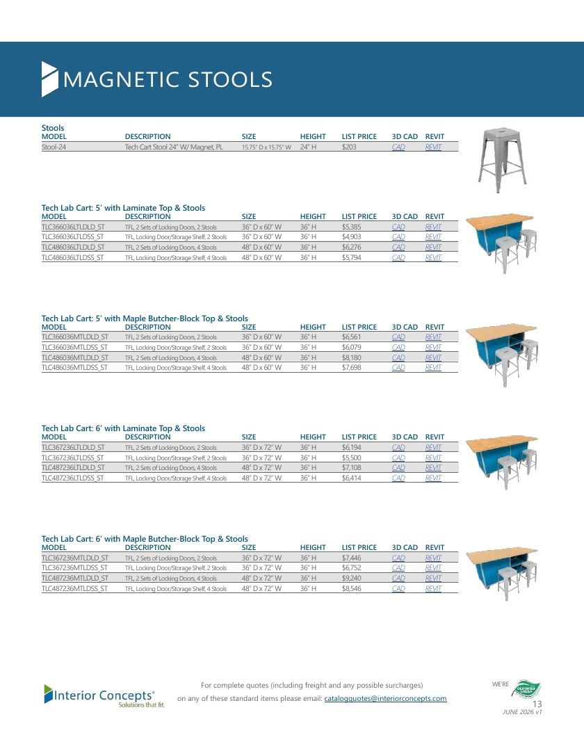 Interior Concepts Furniture Catalog Weekly Ad January 1 - December 31, 2026