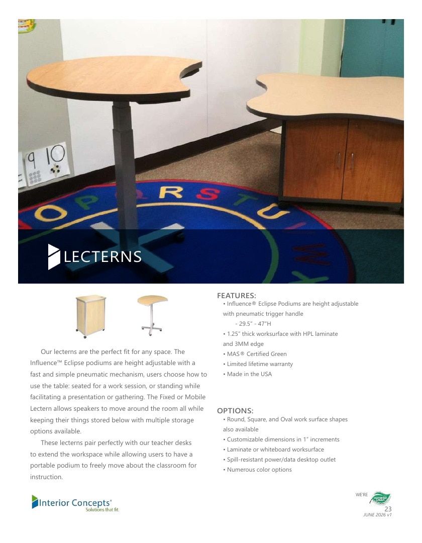 Interior Concepts Furniture Catalog Weekly Ad January 1 - December 31, 2026