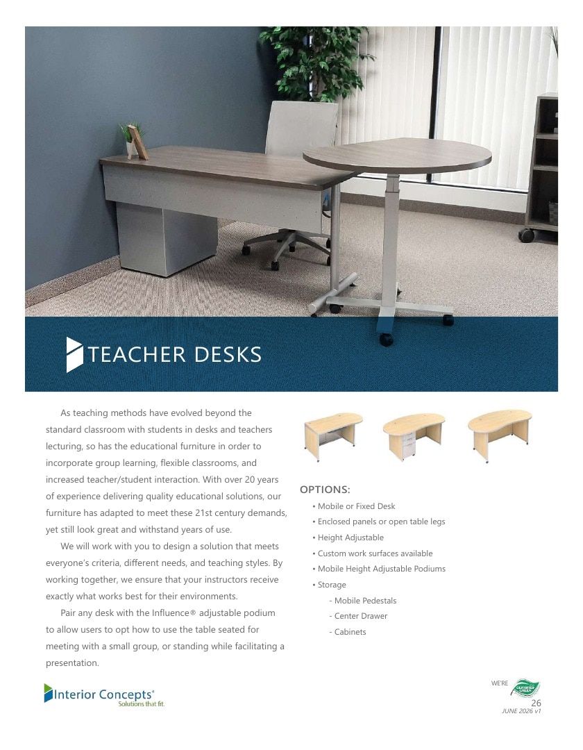 Interior Concepts Furniture Catalog Weekly Ad January 1 - December 31, 2026