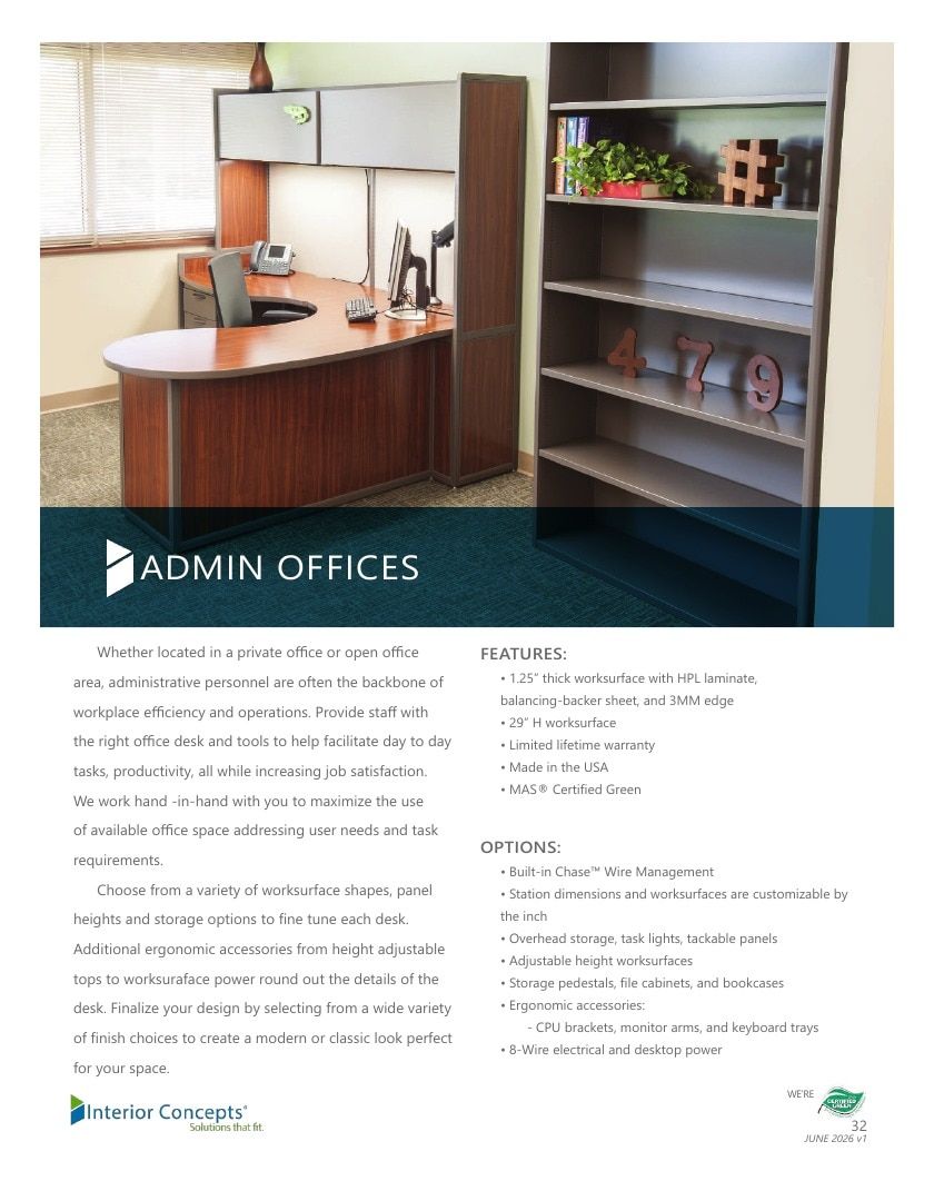 Interior Concepts Furniture Catalog Weekly Ad January 1 - December 31, 2026