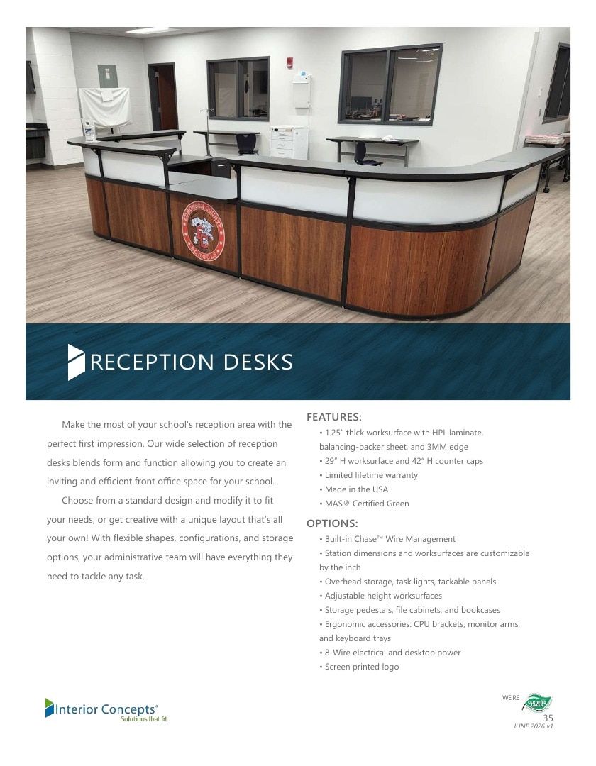 Interior Concepts Furniture Catalog Weekly Ad January 1 - December 31, 2026