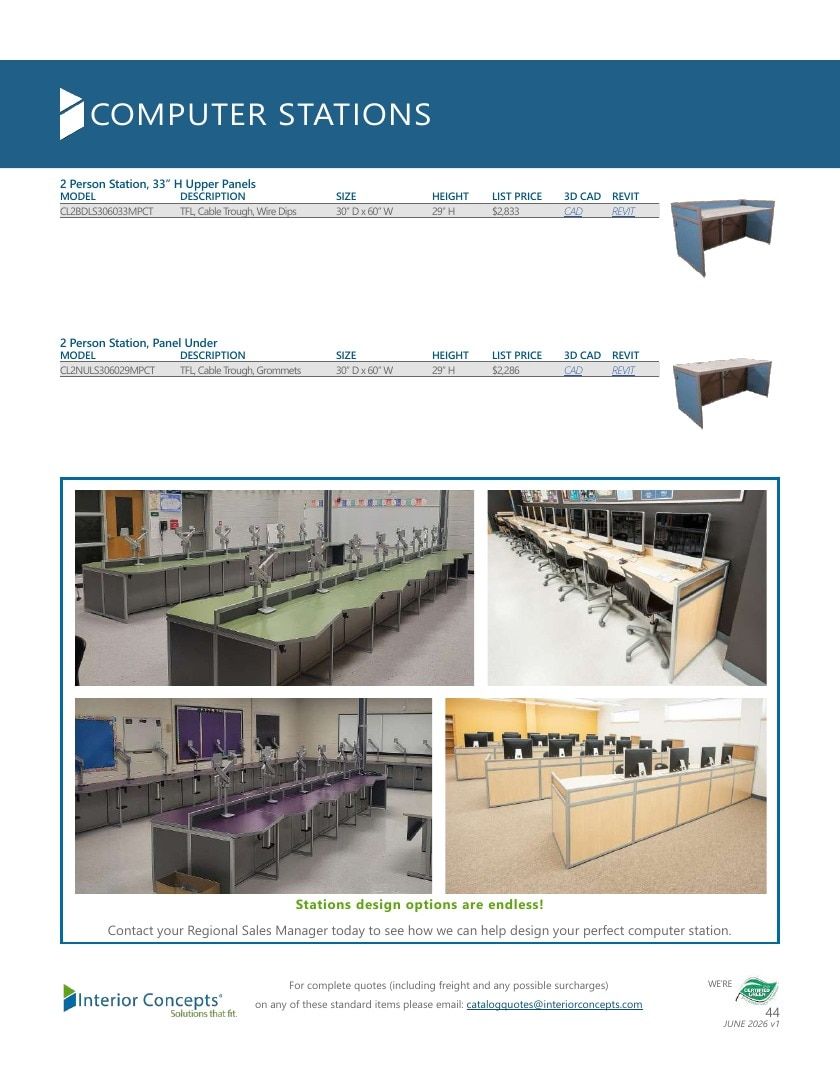 Interior Concepts Furniture Catalog Weekly Ad January 1 - December 31, 2026