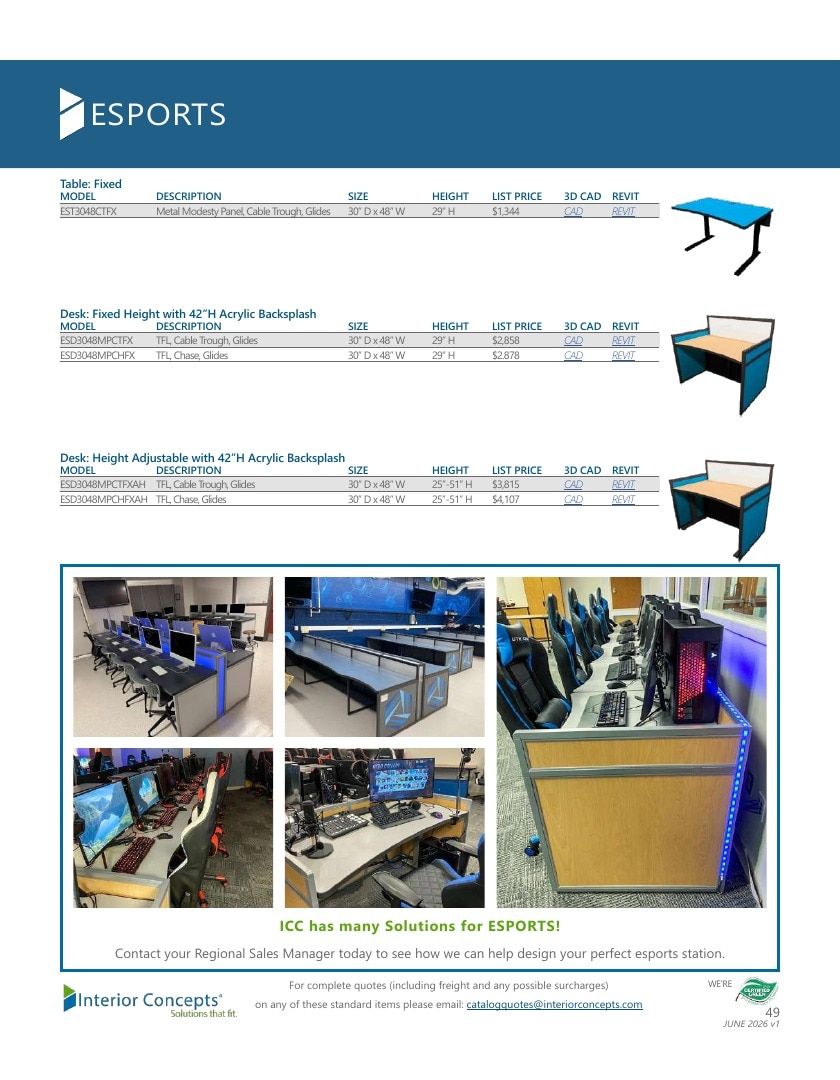 Interior Concepts Furniture Catalog Weekly Ad January 1 - December 31, 2026