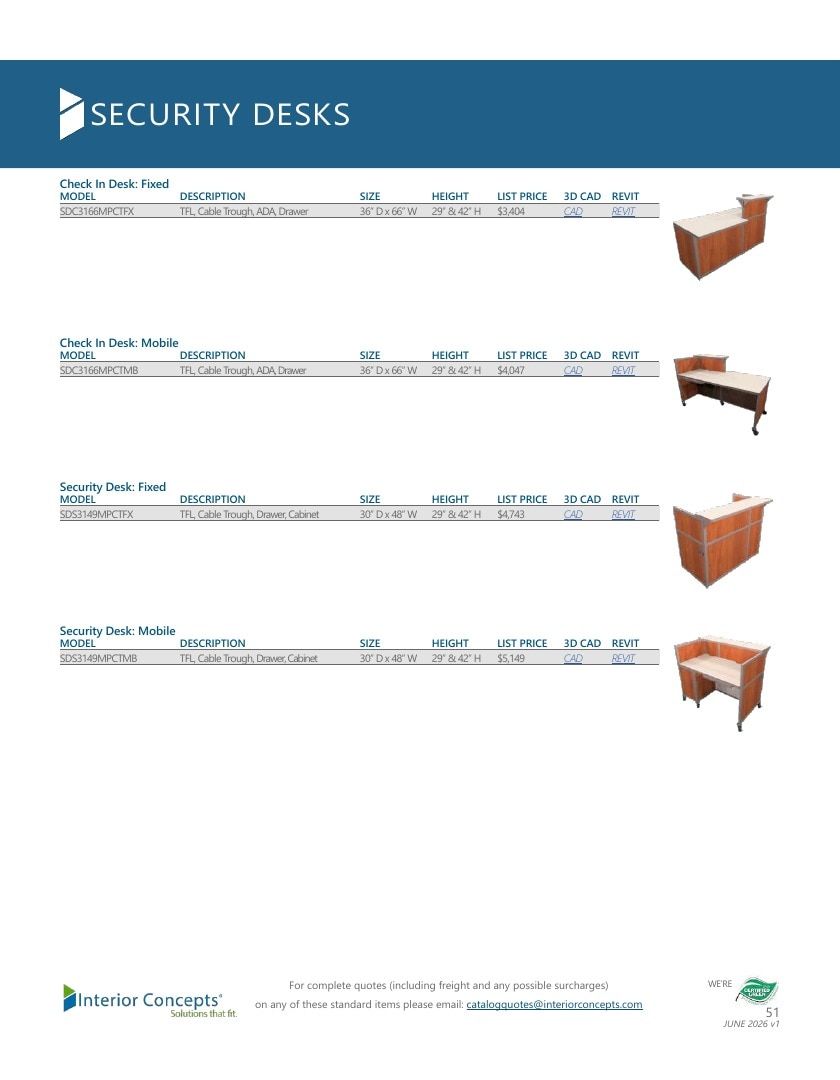 Interior Concepts Furniture Catalog Weekly Ad January 1 - December 31, 2026