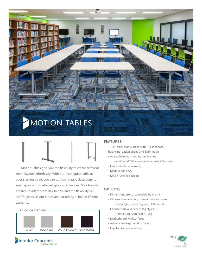 Interior Concepts Furniture Catalog Weekly Ad January 1 - December 31, 2026