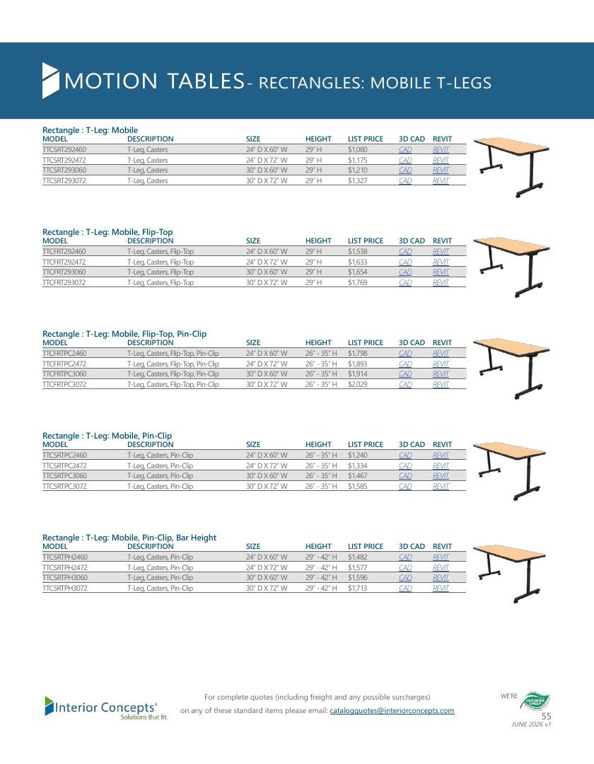 Interior Concepts Furniture Catalog Weekly Ad January 1 - December 31, 2026