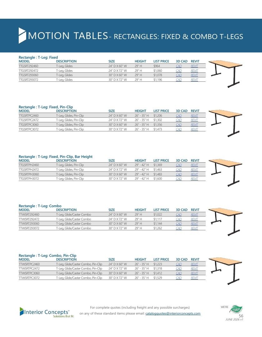 Interior Concepts Furniture Catalog Weekly Ad January 1 - December 31, 2026