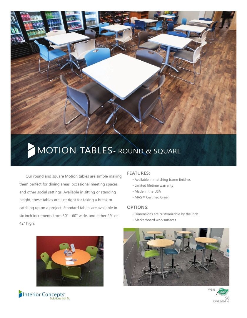 Interior Concepts Furniture Catalog Weekly Ad January 1 - December 31, 2026