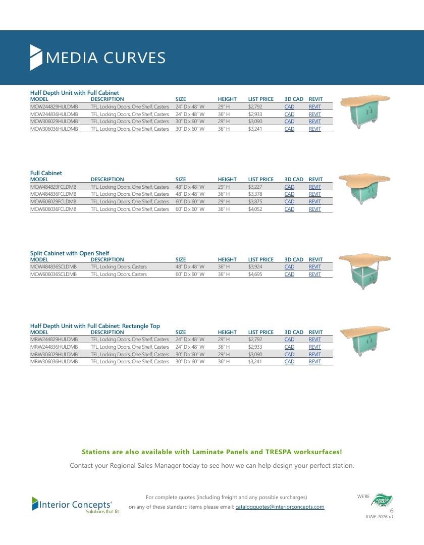 Interior Concepts Furniture Catalog Weekly Ad January 1 - December 31, 2026