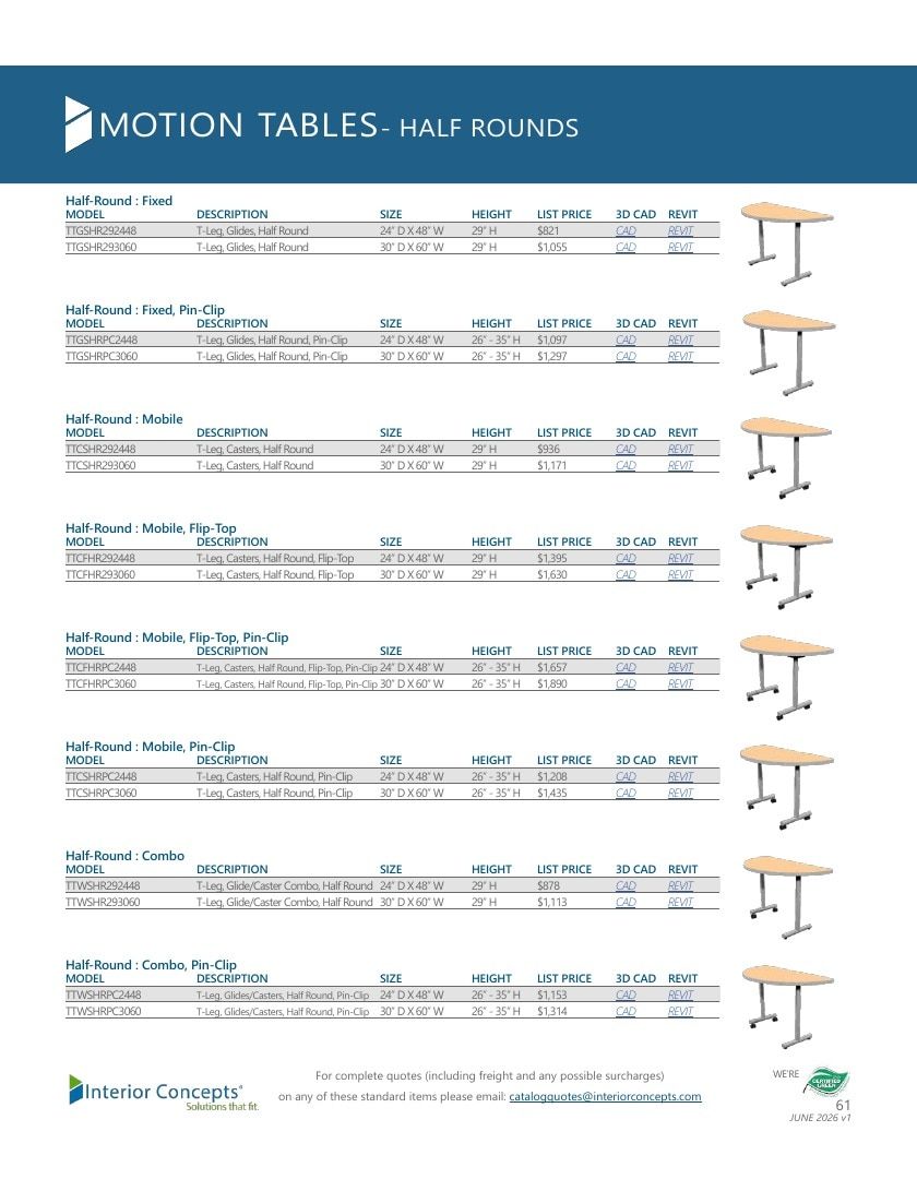 Interior Concepts Furniture Catalog Weekly Ad January 1 - December 31, 2026