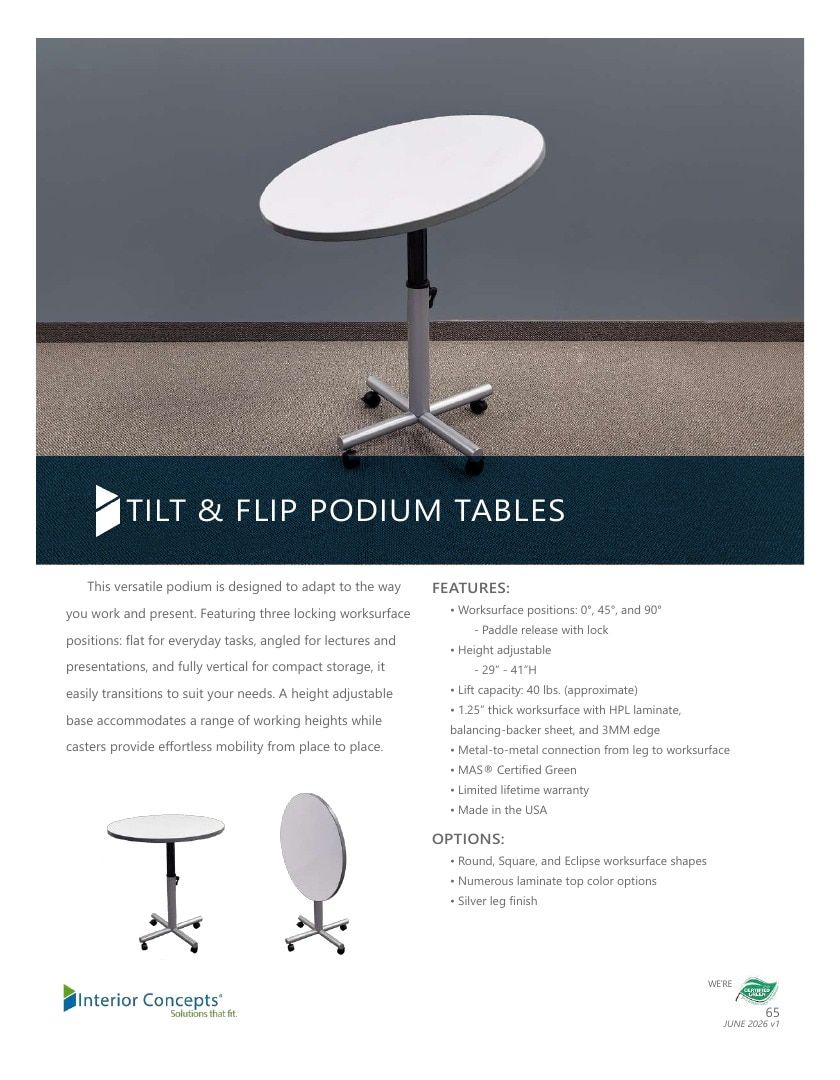 Interior Concepts Furniture Catalog Weekly Ad January 1 - December 31, 2026