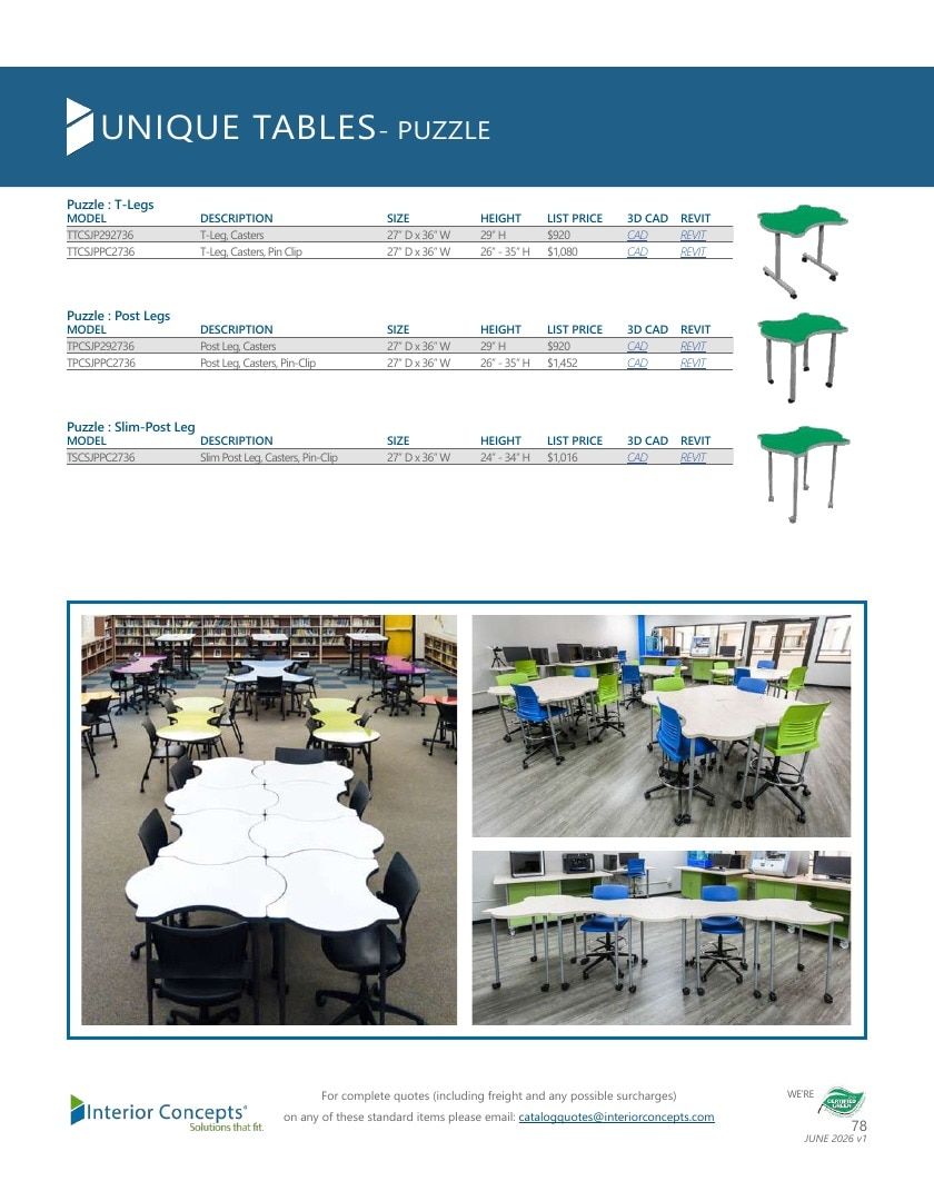 Interior Concepts Furniture Catalog Weekly Ad January 1 - December 31, 2026